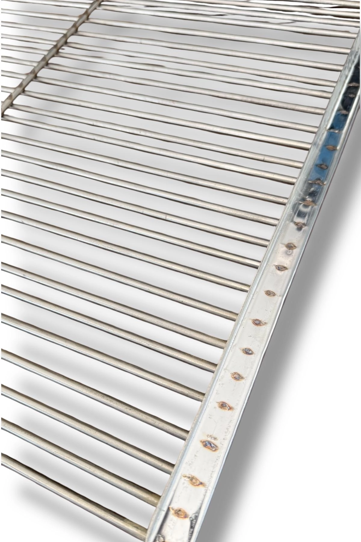 304 Kalite Paslanmaz Çelikten 5mm Krom Dolgu Çubuk Düz Izgara