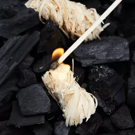 %100 Doğal Odun Yünü Ateşleyici