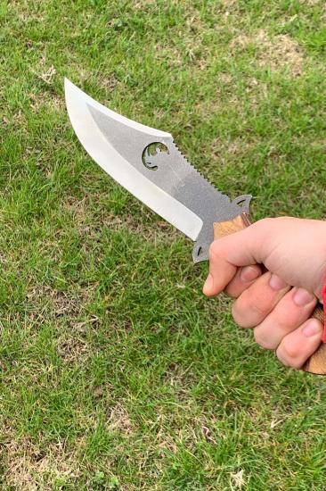 Gergedan Logolu Kamp Bıçağı