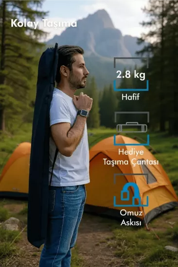 Katlanabilir Lüx Kamp ve Piknik Sandalyesi