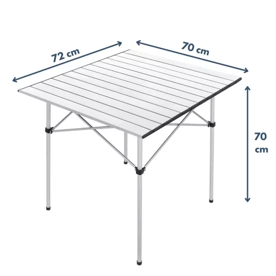 Katlanabilir Çantalı Kamp ve Piknik Rulo Masa