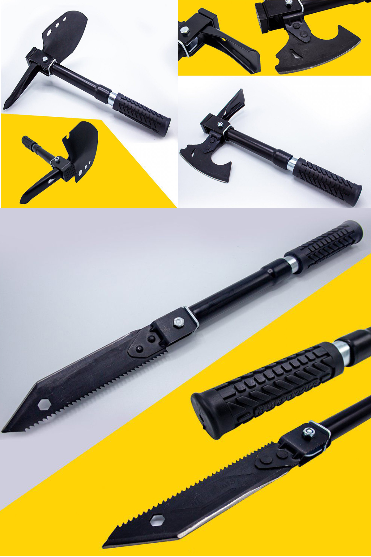 Multitool%20Katlanır%20Kürek,%20Balta,%20Bıçak,%20Testere,%20Çekiç,%20Çapa%20Seti